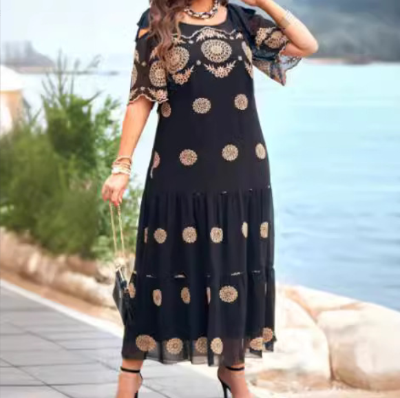 New elegant, comfortable and high-quality dress