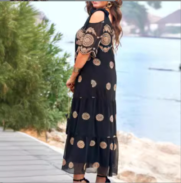 New elegant, comfortable and high-quality dress