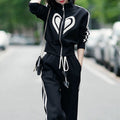 Women's sports sweatshirt set